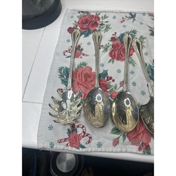 Vintage International Silver Co Silver Plated 11 PC Serving Set - Picture 5 of 7